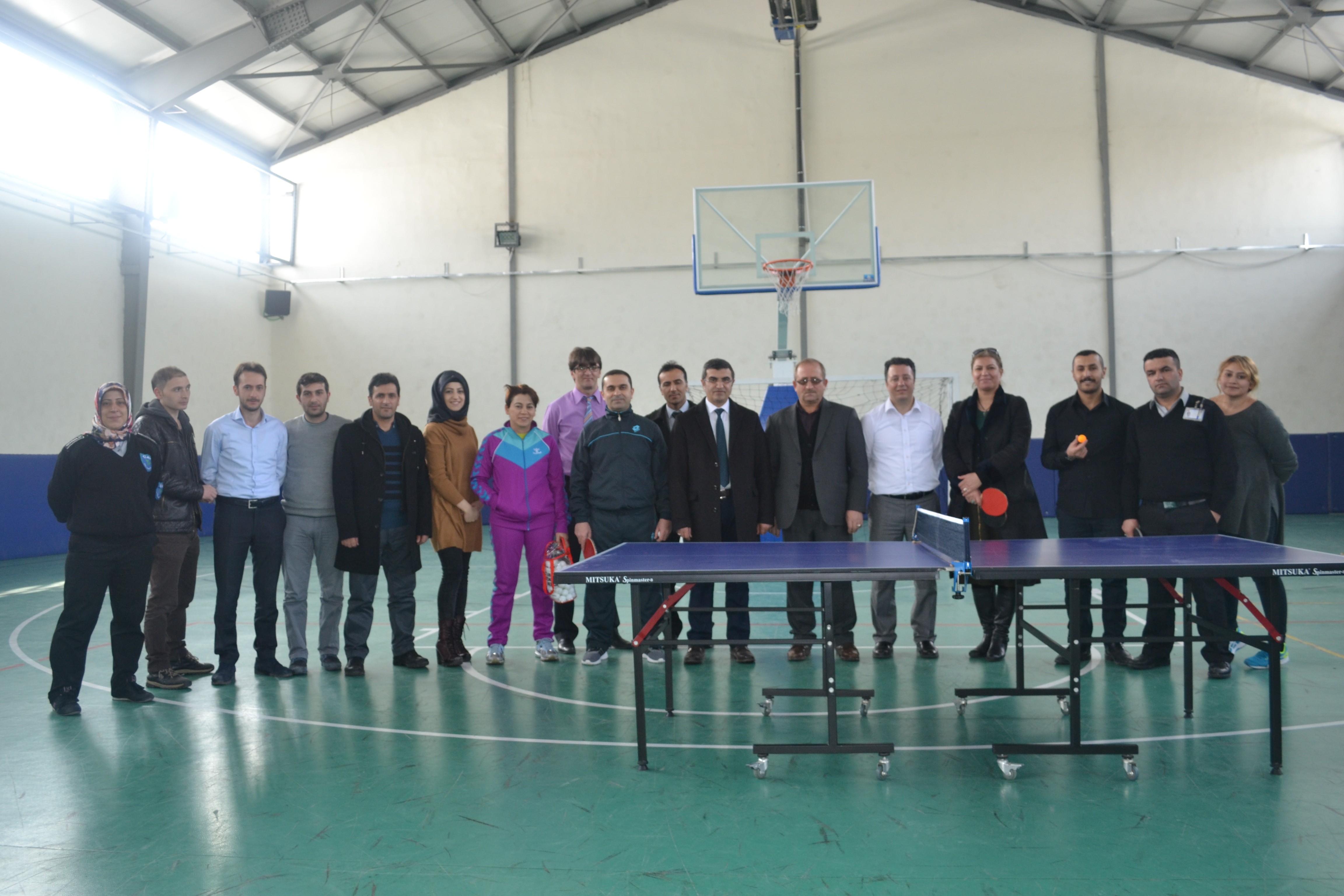  ASP’de personele yönelik masa tenisi şampiyonası düzenlendi