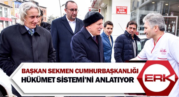  Başkan Sekmen Cumhurbaşkanlığı Hükümet Sistemi’ni Anlatıyor