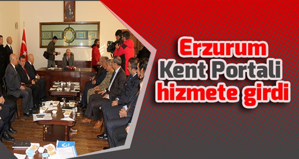  Erzurum Kent Portali hizmete girdi