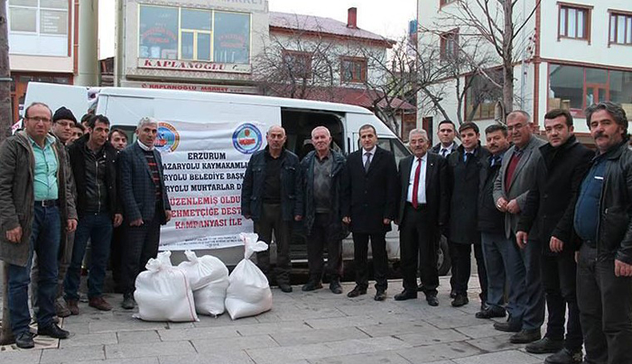 1453 ruhuyla Mehmetçiğe 1453 kilo fasulye gönderdiler