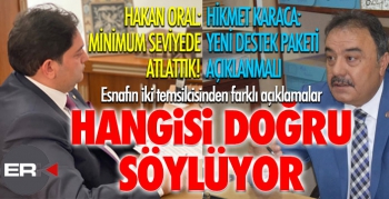 2 esnaf başkanından 2 farklı açıklama