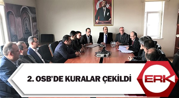 2. OSB’de kuralar çekildi