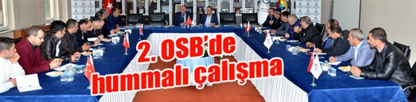 2. OSB’ye, ‘İltisak hattı’ talebi