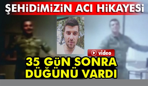 35 gün sonra düğünü vardı: Dönüşüm mutluluk olacak