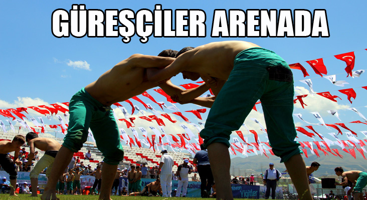 4. Uluslararası Altın Kemer Karakucak Güreşleri Erzurum'da başladı...