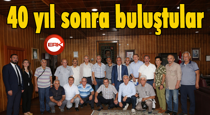 40 yıl sonra buluştular