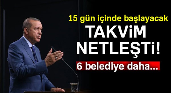 6 belediyede daha değişim yaşanacak