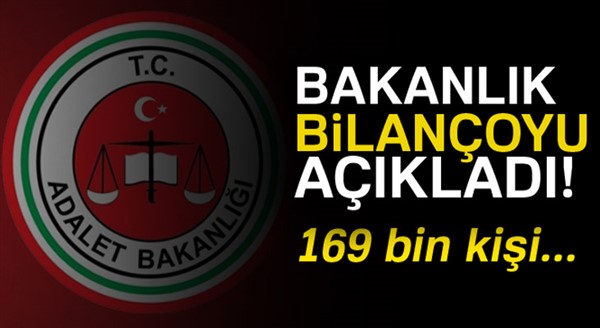 Adalet Bakanlığı 15 Temmuz bilançosunu açıkladı