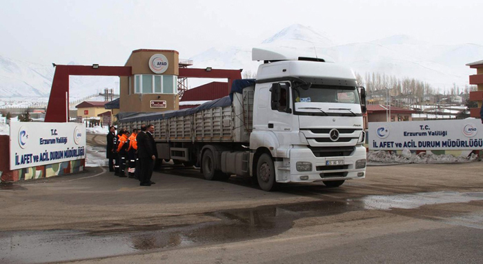 AFAD Erzurum El Bab’da