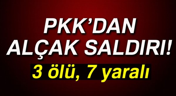 Ağrı'da teröristler minibüse ateş açtı: 3 ölü, 7 yaralı