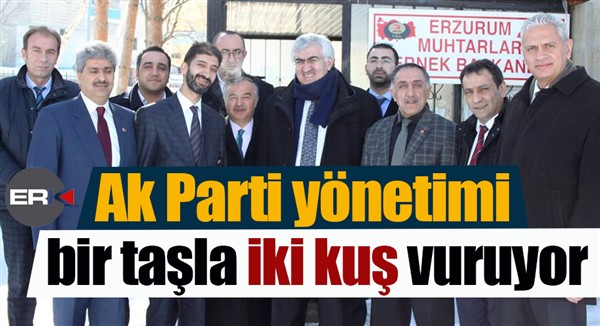 Ak Parti yönetimi bir taşla iki kuş vuruyor