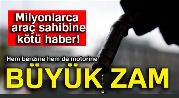 Akaryakıta büyük zam beklentisi