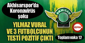 Akhisarspor'da 12 Koronavirüs vakası...