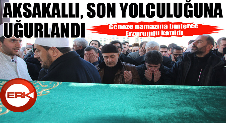 Aksakallı Paşa’nın kardeş acısı... Cenaze namazına binlerce Erzurumlu katıldı 