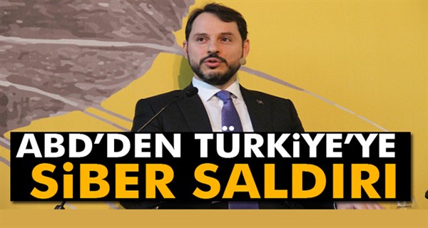 Albayrak: ABD merkezli siber saldırı yapıldı