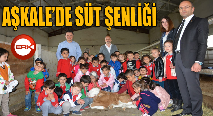 Aşkale’de süt şenliği