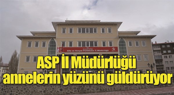 ASP İl Müdürlüğü annelerin yüzünü güldürüyor