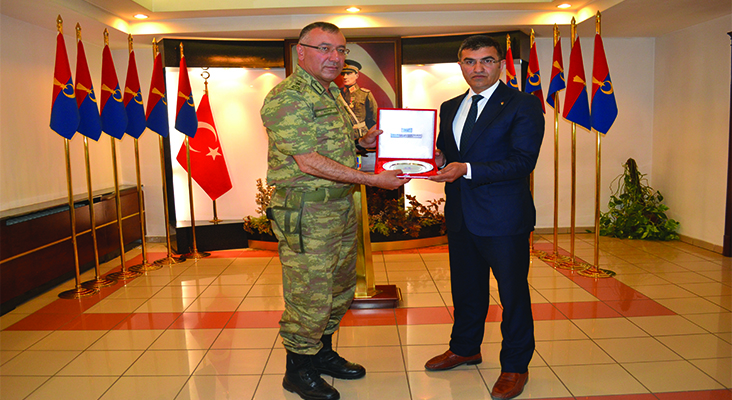 ASP İl Müdürü İlbaş, Jandarma Bölge Komutanı Alpar ile bir araya geldi