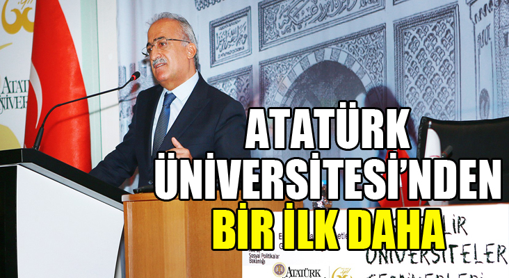 Atatürk Üniversitesi, erişilebilirlik için bir ilki gerçekleştirdi 