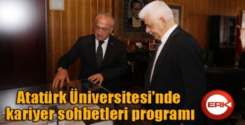 Atatürk Üniversitesi’nde kariyer sohbetleri programı