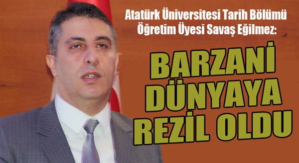Atatürk Üniversitesi Tarih Bölümü Öğretim Üyesi Savaş Eğilmez: “Önce millet sonra devlet olacaksın” 