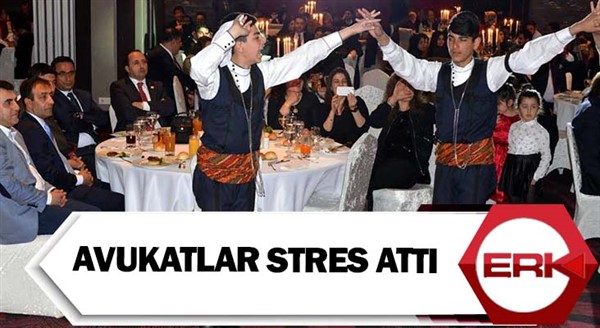 Avukatlar stres attı