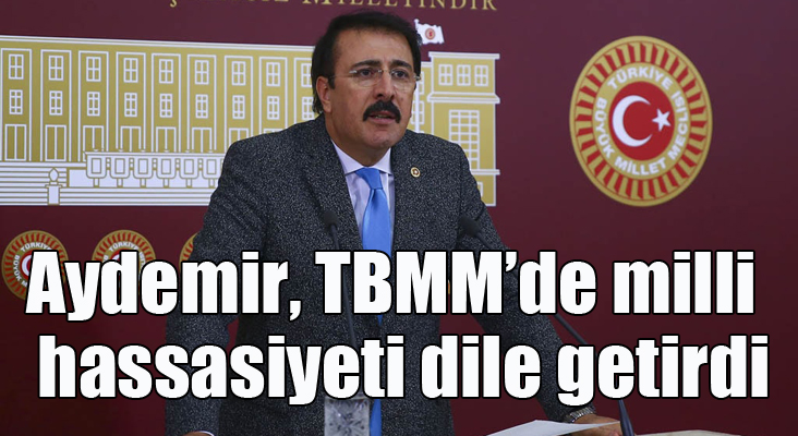 Aydemir TBMM’de milli hassasiyeti dile getirdi