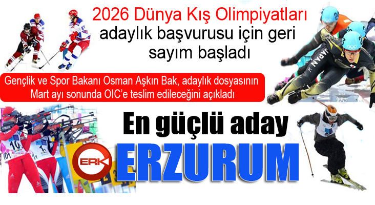 Bakan Bak: Erzurum’un 2026 adaylığı için hazırlanıyoruz… 