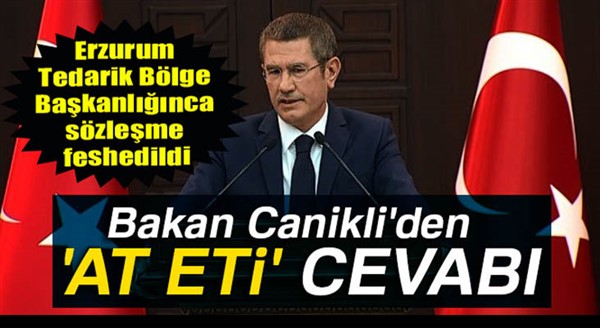 Bakan Canikli'den 