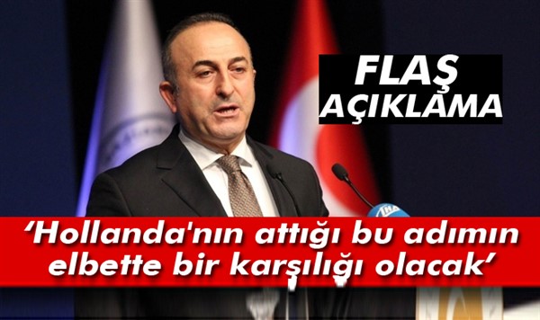 Bakan Çavuşoğlu'ndan Hollanda ile uçuş iptali krizinin ardından flaş açıklama