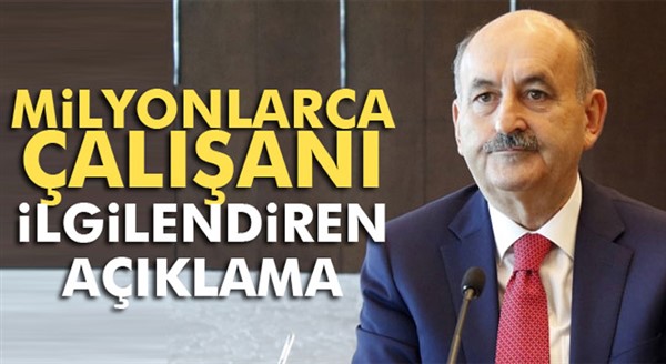 Bakan Müezzinoğlu'ndan kıdem tazminatı açıklaması