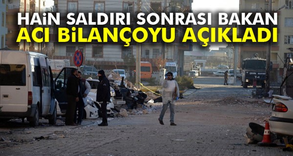 Bakanlardan terör saldırısına ilişkin ortak açıklama