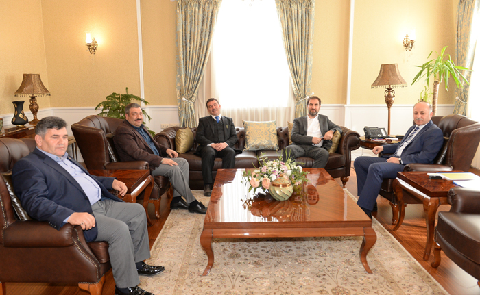 Başbakan başdanışmanı Şen'den Vali Azizoğlu’na ziyaret