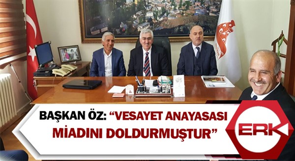 Başkan Öz: “Vesayet anayasası miadını doldurmuştur”