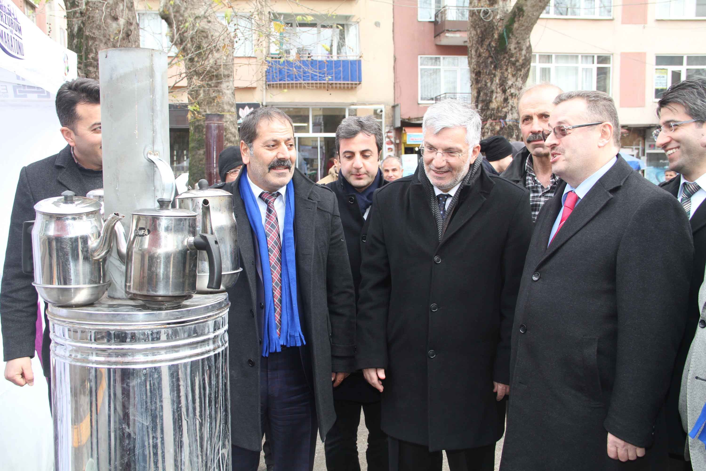 Başkan Vekili Özak, Erzurum Turizm TIR’ını ziyaret etti