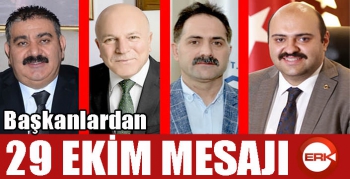 Başkanlardan 29 Ekim mesajı...