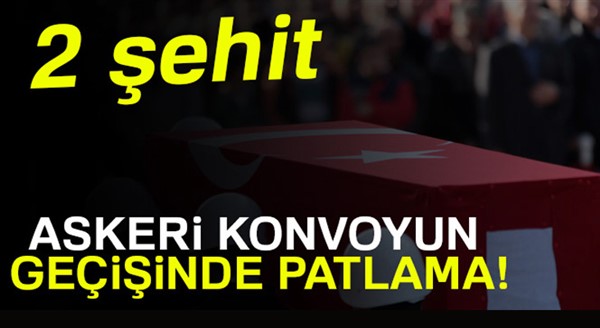 Batman'da askeri konvoyun geçişinde EYP patladı: 2 şehit