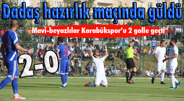 B.B. Erzurumspor ikinci hazırlık maçında güldü 