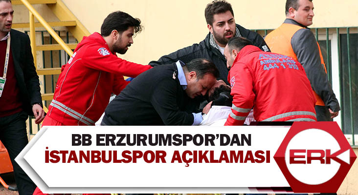 BB Erzurumspor’dan İstanbulspor açıklaması
