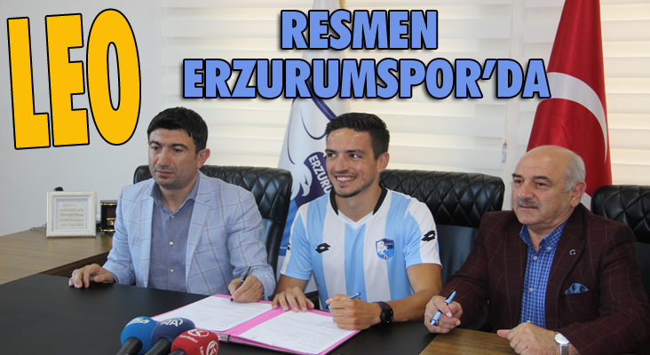 BB Erzurumspor’un ilk transferi Leo imzayı attı
