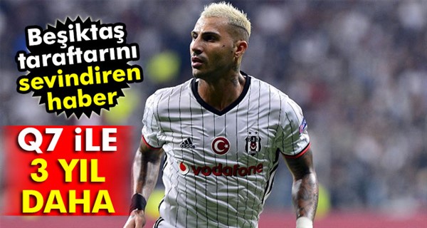 Beşiktaş, Quaresma ile sözleşmesini 3 yıl daha uzattı