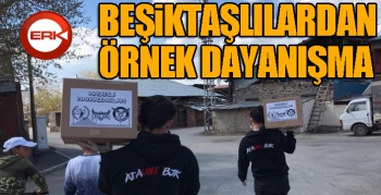 Beşiktaşlılardan örnek dayanışma