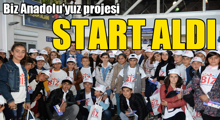 “Biz Anadoluyuz Projesi” kapsamında öğrenciler Bursa’ya uğurlandı