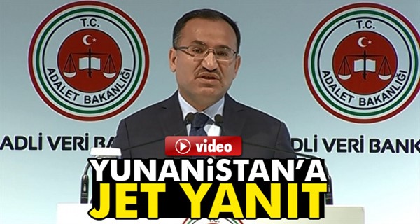 Bozdağ’dan Yunanistan’a jet yanıt