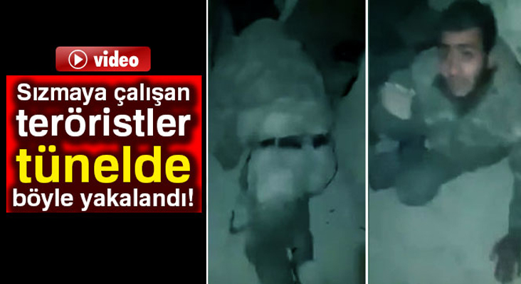 Burseya Dağı’nda sızmaya çalışan teröristler tünelde yakalandı