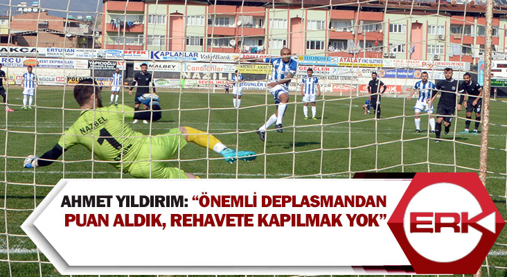 Büyükşehir Belediye Erzurumspor Teknik Direktörü Ahmet Yıldırım: