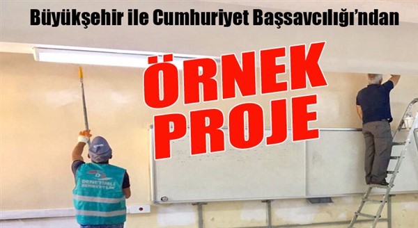 Büyükşehir ile Cumhuriyet Başsavcılığı’ndan örnek proje