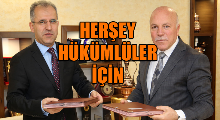 Büyükşehir ile Erzurum Adliyesi arasında işbirliği protokolü