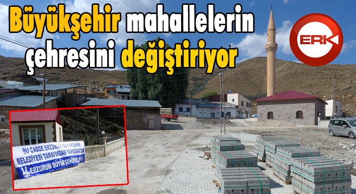 Büyükşehir mahallelerin çehresini güzelleştiriyor