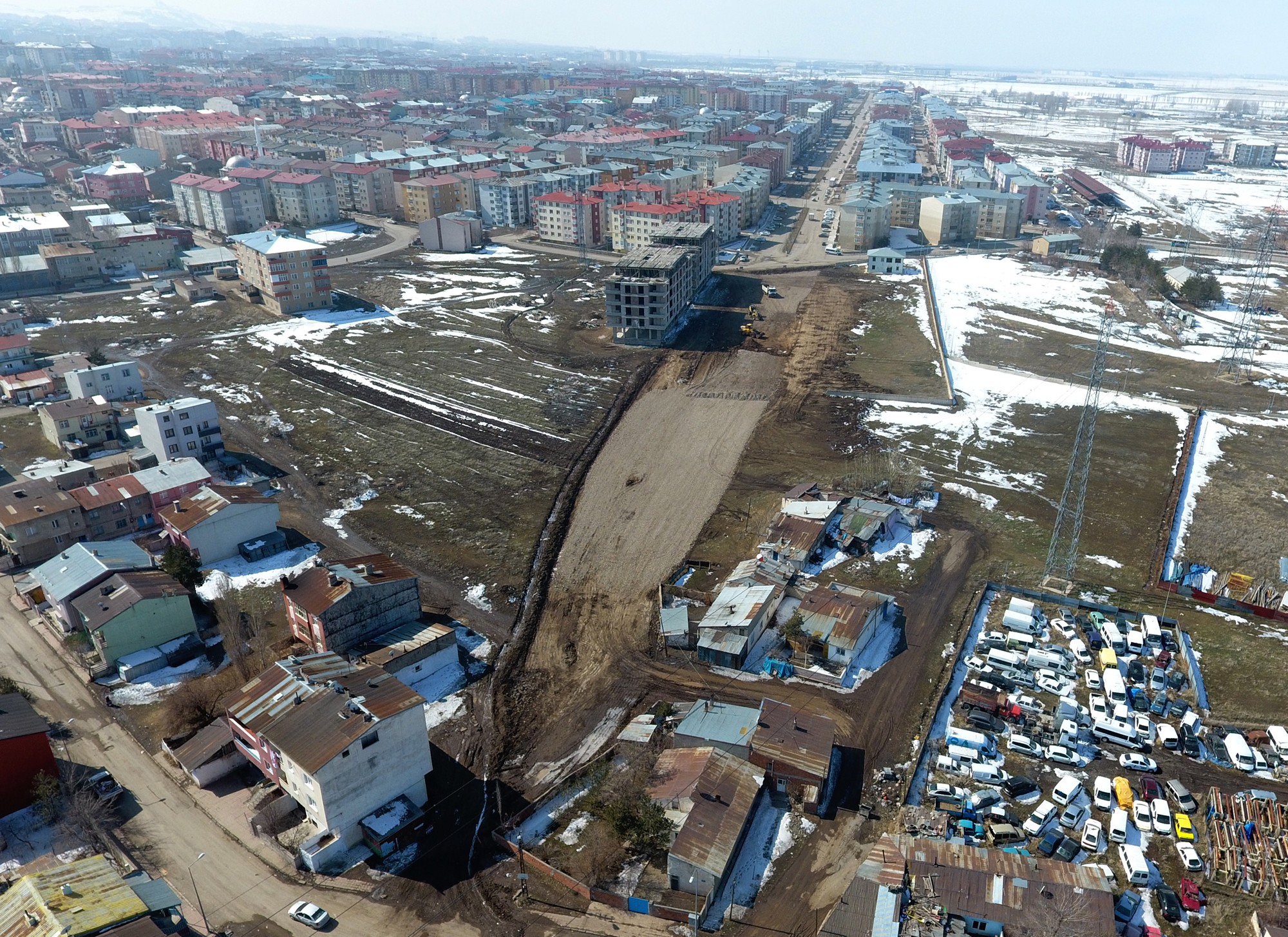 Büyükşehir Şehzade Sokağı Tortum Yolu’na bağlayacak